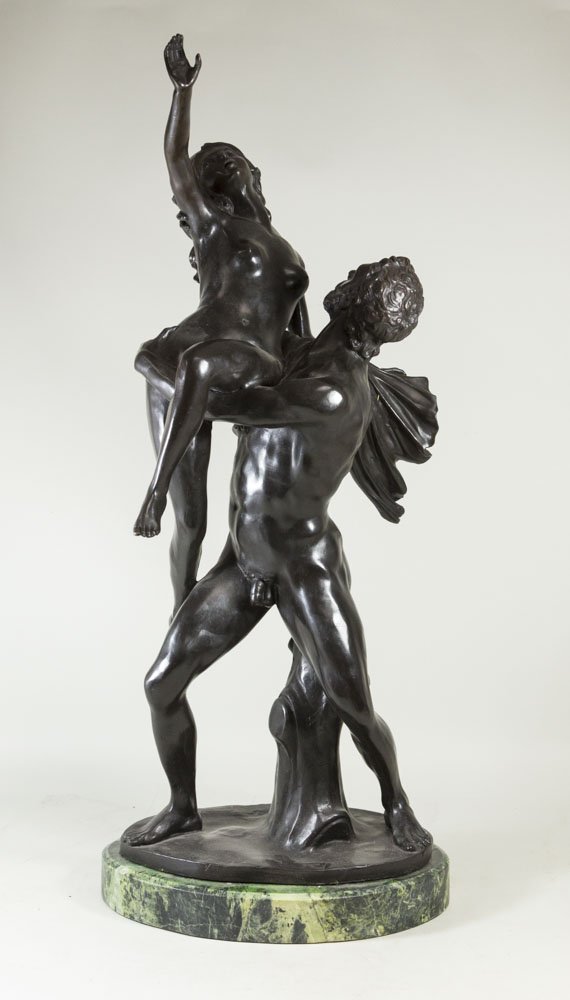 Bronze sculpture, "Rape of the Sabine Women" (1 of 7)