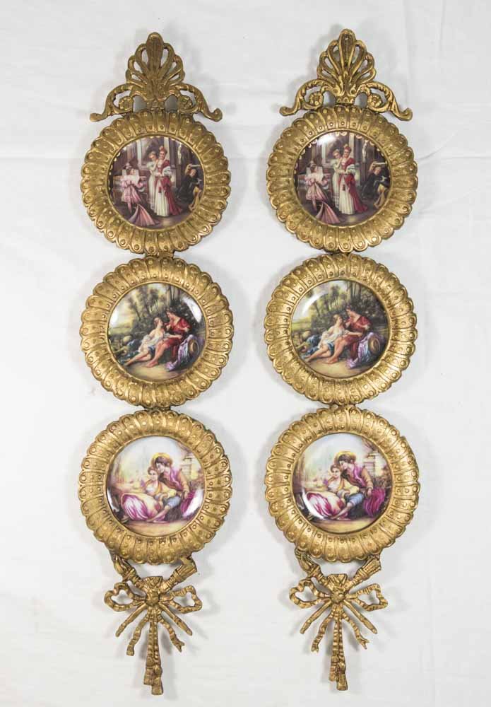 Pair of Sèvres style Wall Plaques (1 of 7)