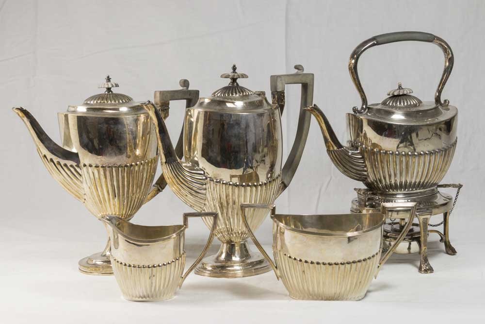English Silver Plated Tea Set (1 of 6)