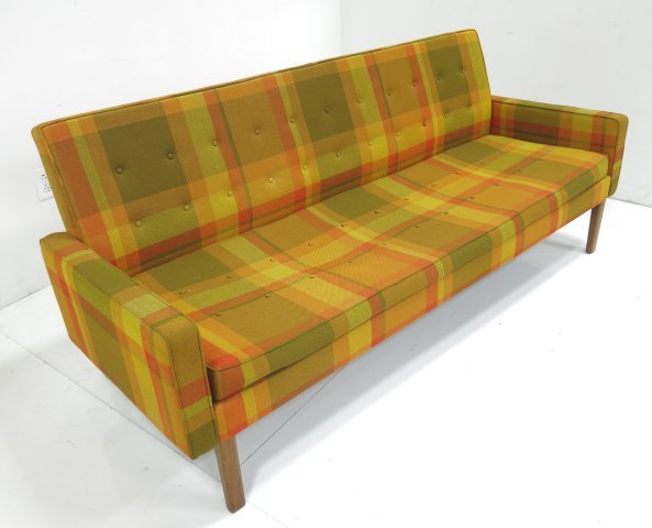 Jens Risom Walnut Sofa (1 of 4)