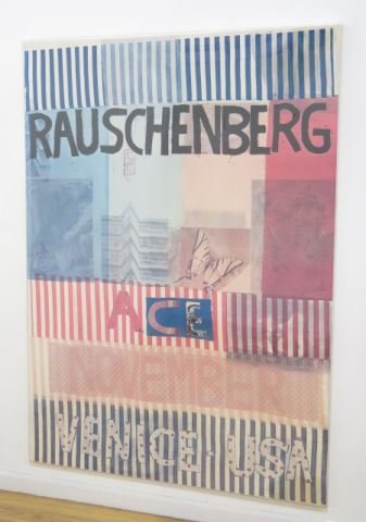 Robert Rauschenberg, "Ace, Venice, U.S.A" (1 of 4)