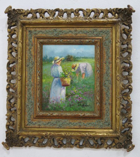 Dom Mingolla, "Children" & "Flower Picking" (1 of 5)