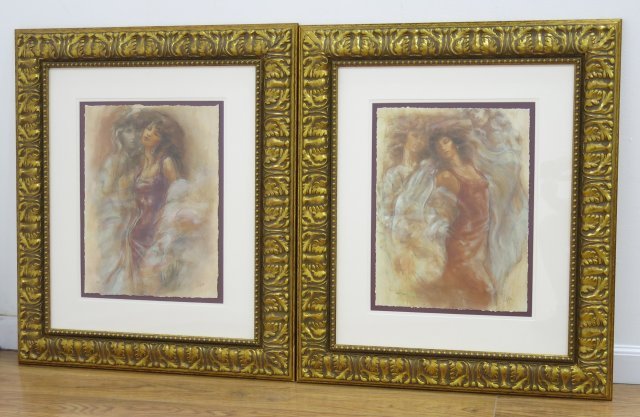 Peter Nixon, "Carnivale I" & "Devotion II" Print (1 of 7)