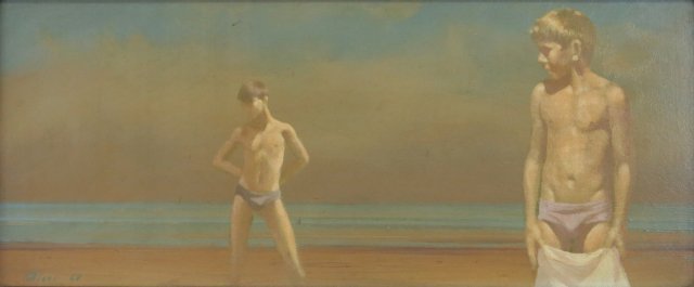 Robert R. Bliss " Boys at the Beach" (1 of 5)
