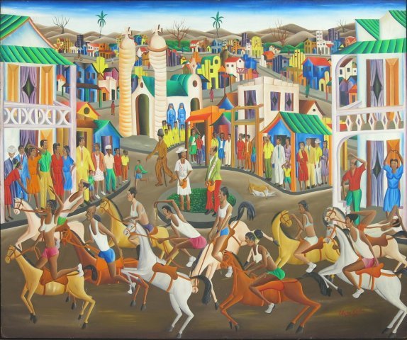 Eliodor Orelus , Haiti Horse Race (1 of 5)