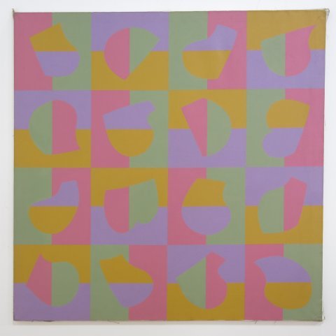 Meyer Tannenbaum, Color Abstract #7 (1 of 3)