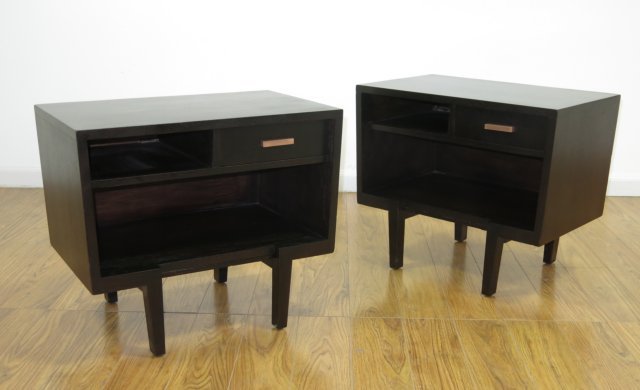 Pair of Grosfeld House Walnut Side Cabinets (1 of 6)