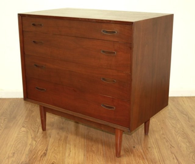 Danish Modern Teak Chest of Drawers (1 of 5)
