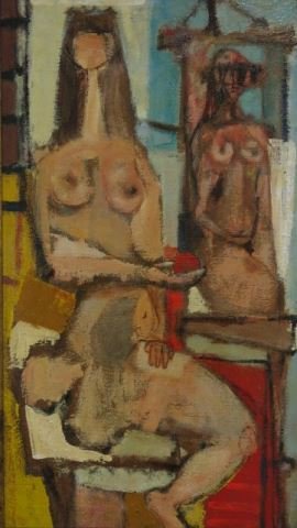 Frederick A. Martin, "Abstract Nudes" (1 of 4)