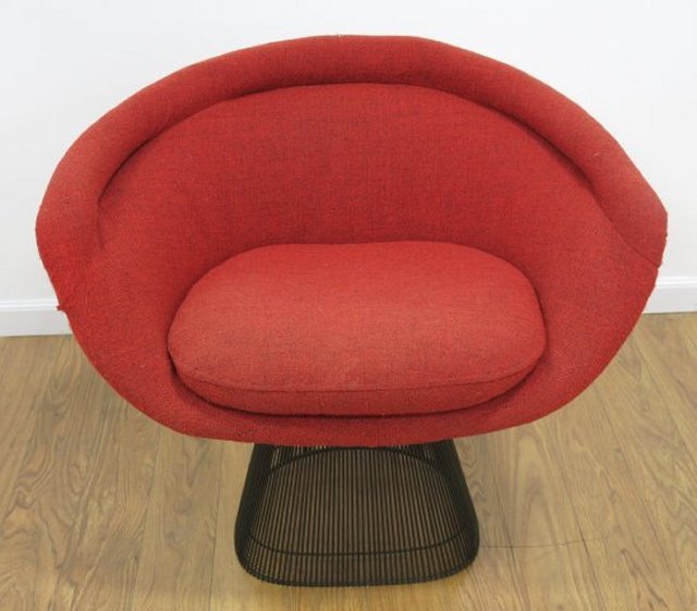 Warren Platner, Bronze Ground Arm Chair (1 of 5)