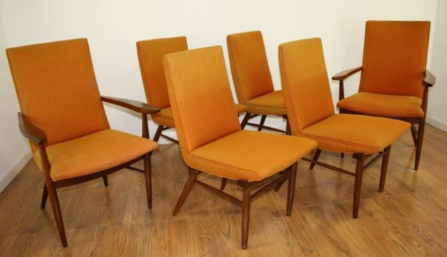 George Nakashima, Widdicomb 6 Dining Room Chairs (1 of 7)