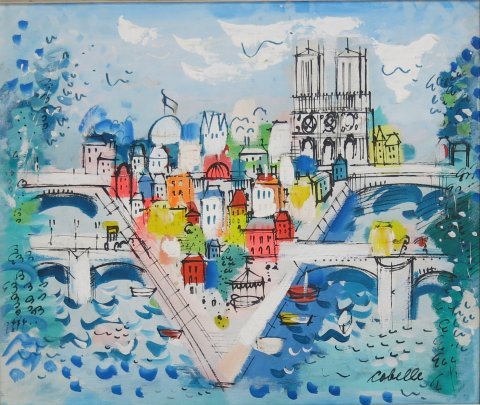 Charles Cobelle, "Ile De La Cite" (1 of 5)