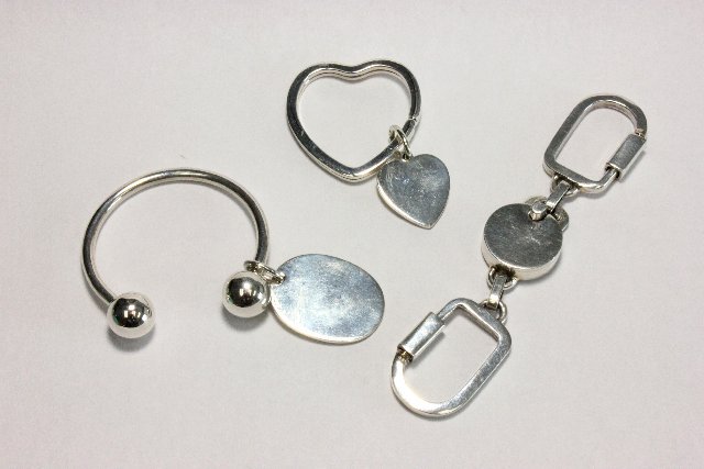 2 Tiffany Sterling Silver Keychains (1 of 7)