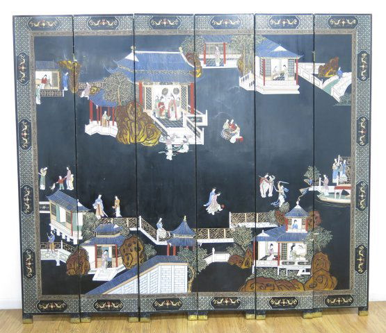 6-Panel Chinese Screen (1 of 5)