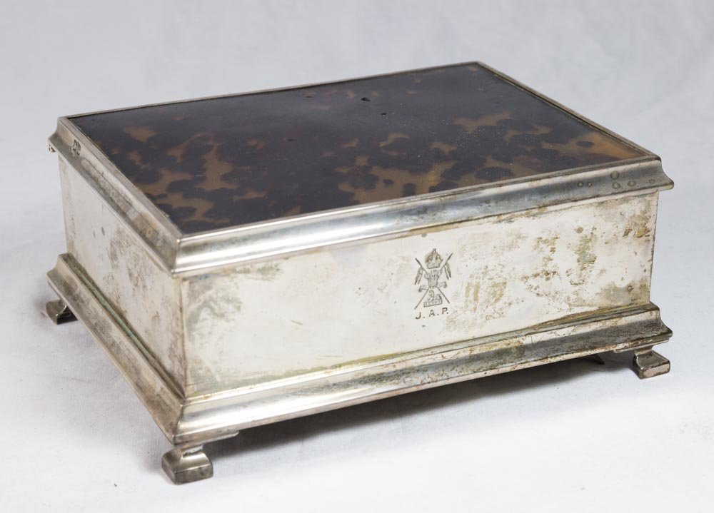 English Sterling Silver Box (1 of 7)