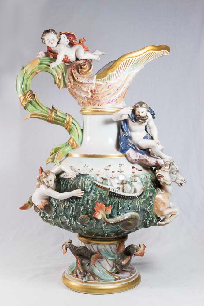 German Porcelain Ewer (1 of 3)