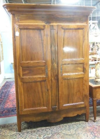 18th Century Country French Walnut Armoire (1 of 2)
