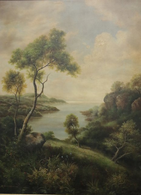 Peter Green Landscape Oil on Canvas (1 of 3)