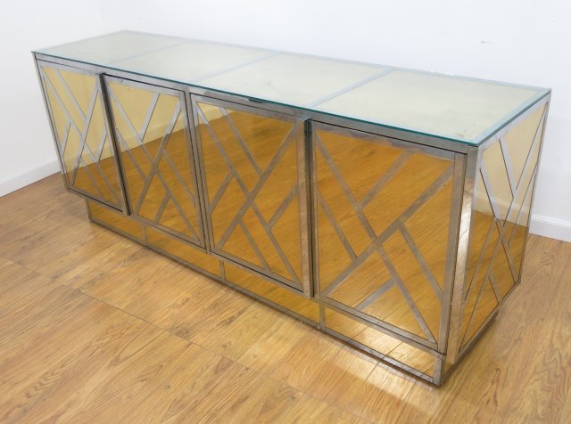 Ello Brass & Chrome Cabinet (1 of 4)