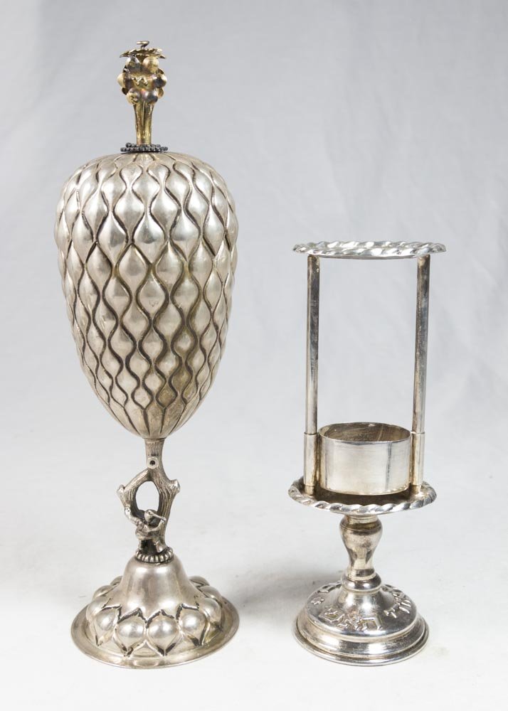 Sterling Silver Spice Box & Judaica Item (1 of 5)