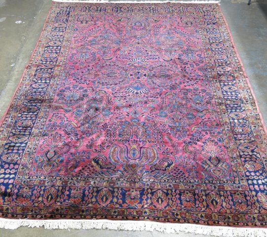 Vintage Red Sarouk Rug (1 of 5)