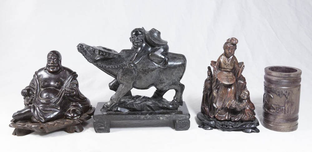 Lot of Carved Stone Pieces (1 of 1)