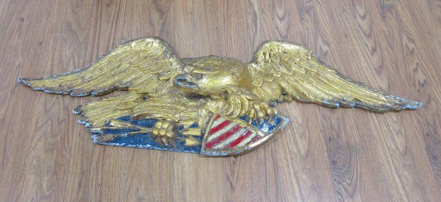 American Metal Eagle Wall Plaque (1 of 2)