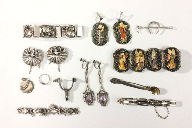Sterling & Silver Jewelry Lot (1 of 5)