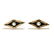 Pair 14K Gold Cufflinks with Pearls