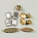 3 Pairs 14K Gold Cufflinks & 14K Tie Tack