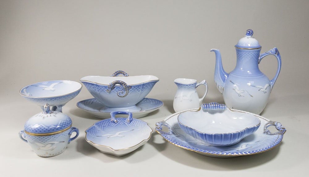 Lot 8 Denmark Bing & Grondahl Blue Porcelain Items (1 of 5)