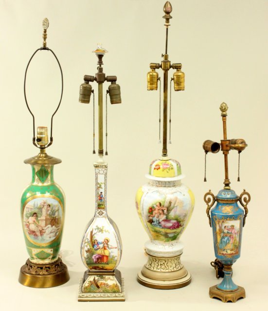 Lot of 4 Lamps (1 of 8)