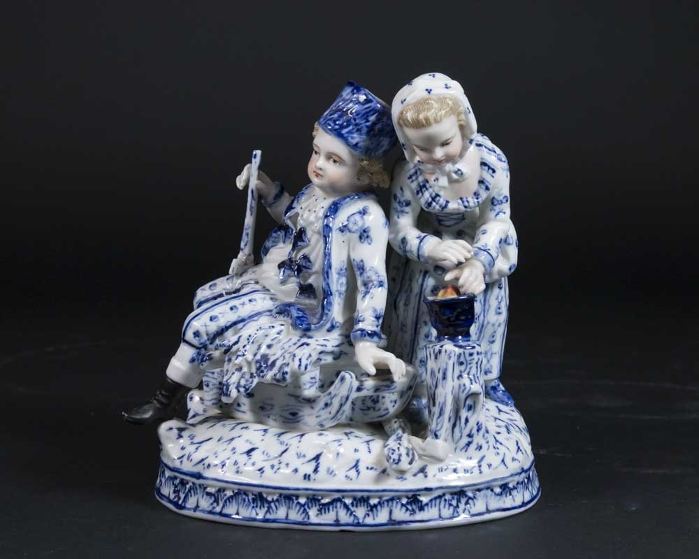 Zitzendorf Figural Porcelain Grouping (1 of 3)