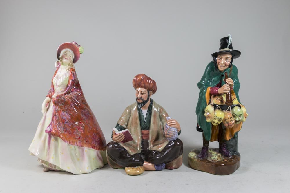 Lot of 3 Royal Doulton Figures (1 of 2)