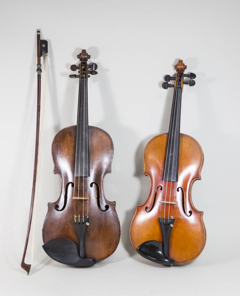 2 Violins with Bows (1 of 10)
