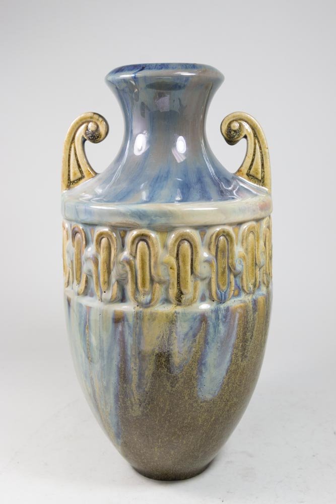 English High Glaze Pottery Vase (1 of 2)