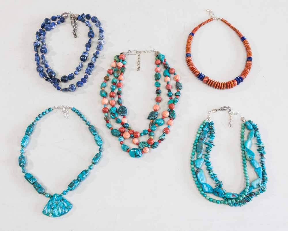 5 Jay King & Stone Necklaces (1 of 3)