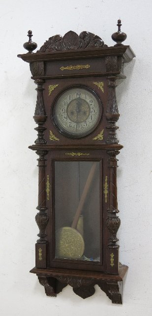Gustav Becker Wall Regulator Clock (1 of 2)