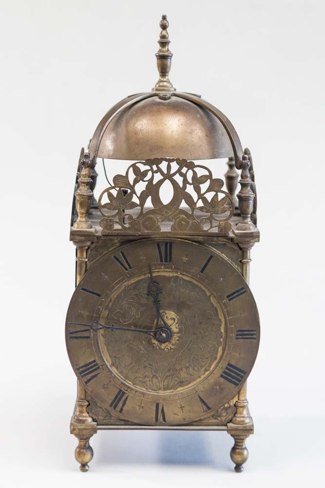 19th Century Bronze Lantern Clock (1 of 5)