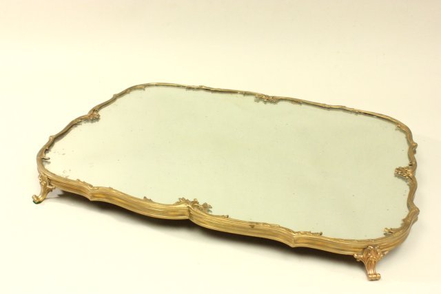 19th Century Gilt Bronze Framed Plateau (1 of 3)