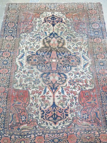 Antique Fereghan Sarouk Rug (1 of 5)
