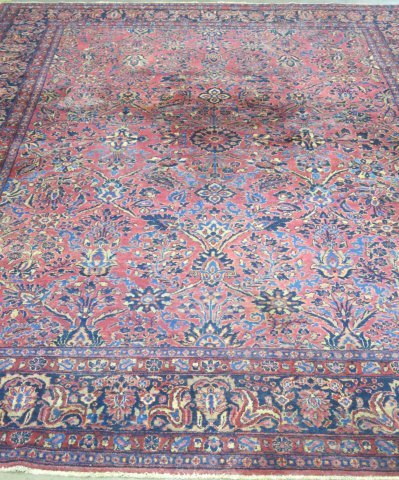 Sarouk Rug with Red Field (1 of 5)