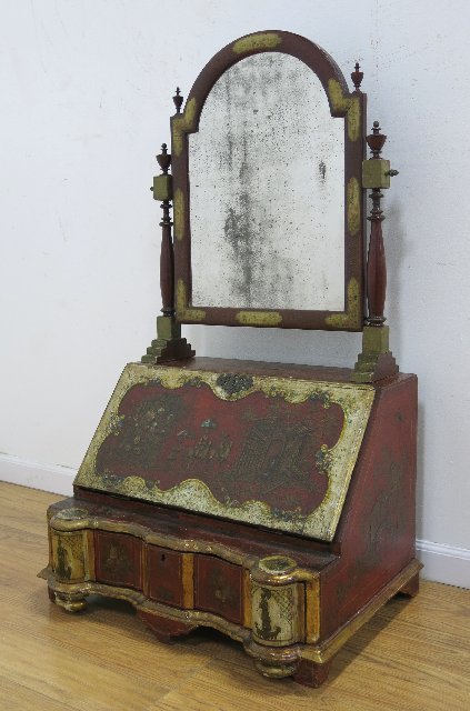 Venetian Chinoiserie Dressing Mirror (1 of 6)