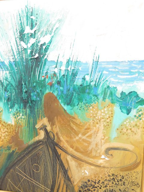 Byron Browne, On the Dunes (1 of 4)