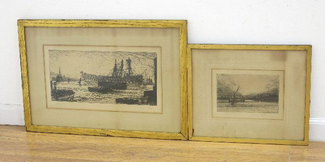 2 Francis Seymour-Haden Etchings (1 of 5)