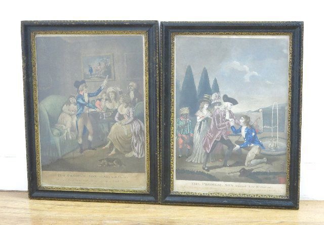 Robert Sayer & Co., "The Prodigal Son" (1 of 5)