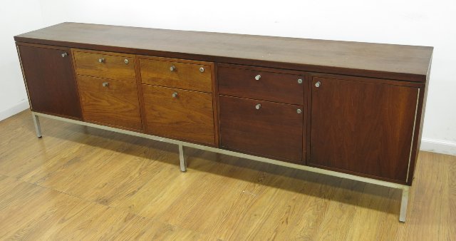 American 60s Walnut Side Cabinet (1 of 3)