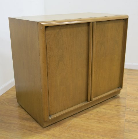 T.H. Robsjohn-Gibbings Walnut Cabinet (1 of 3)