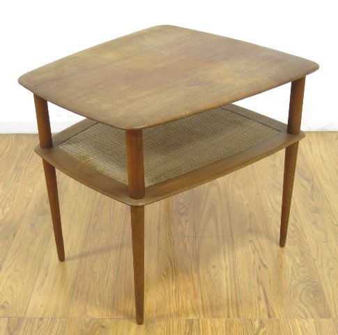 Danish Modern Two Tier Side Table (1 of 3)