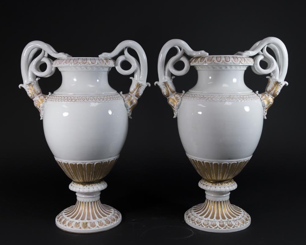 Pair Meissen Vases (1 of 6)